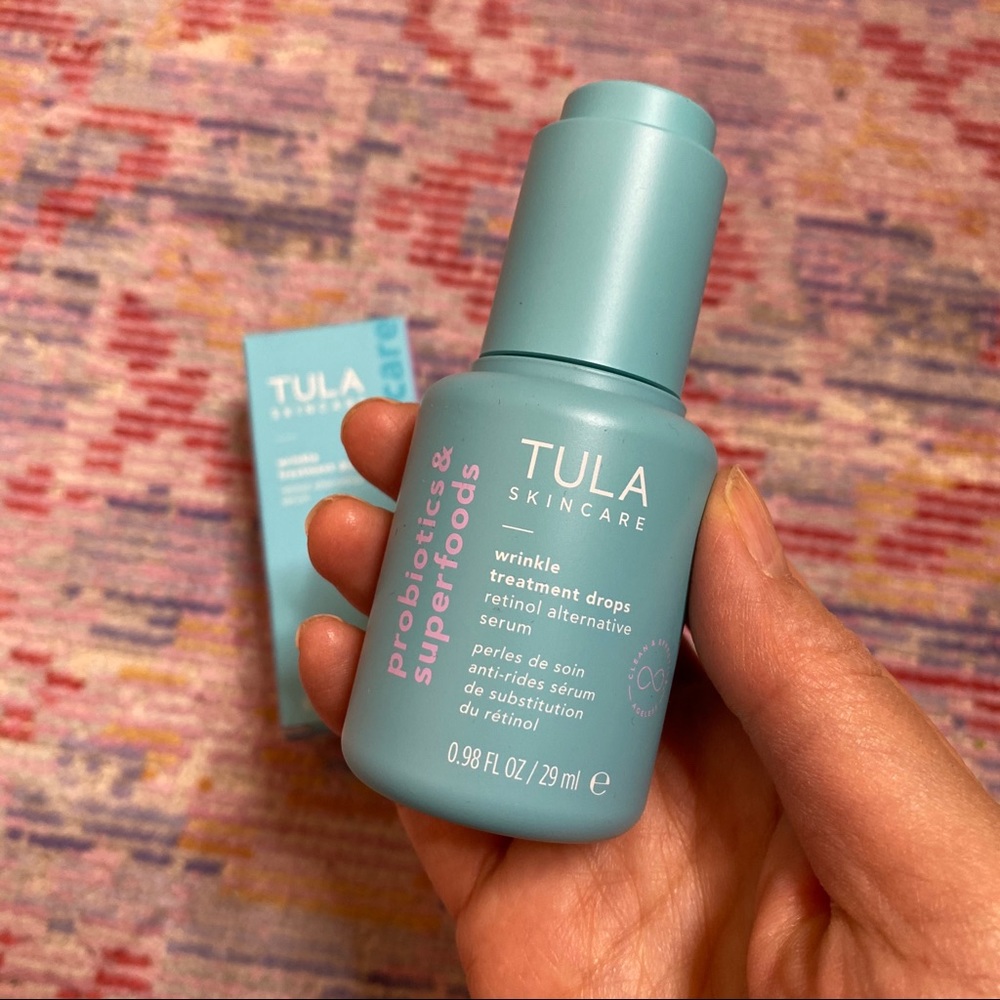 Tula wrinkle treatment drops retinol alternative